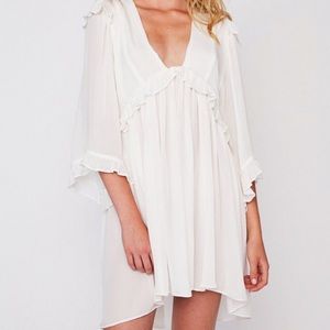 SCF white angeles dress for Lina